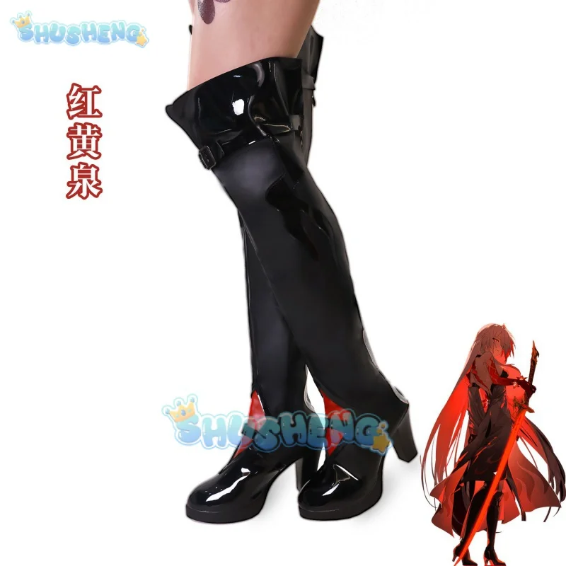 

Honkai: Star Rail Cos Acheron Bimorphism Cosplay Anime character prop shoes