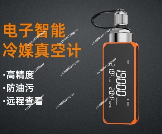 

VGW-Mini Vacuum Gauge Micron Digital Micron Gauge Refrigeration Vacuum Tester Accurate Measurement for Refrigeration Maintenance