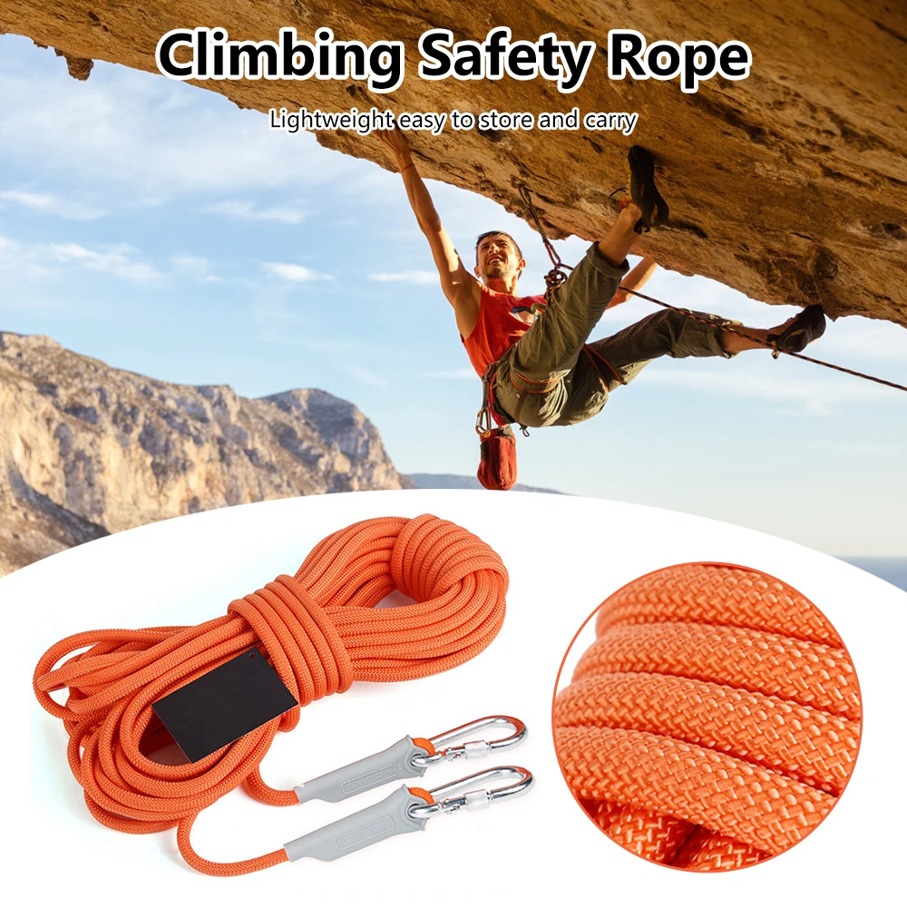 

XINDA Outdoor Auxiliary Rope Trekking Hiking Accessories Floating Rope Climbing 10mm Diameter High Strength Cord Safety Rope