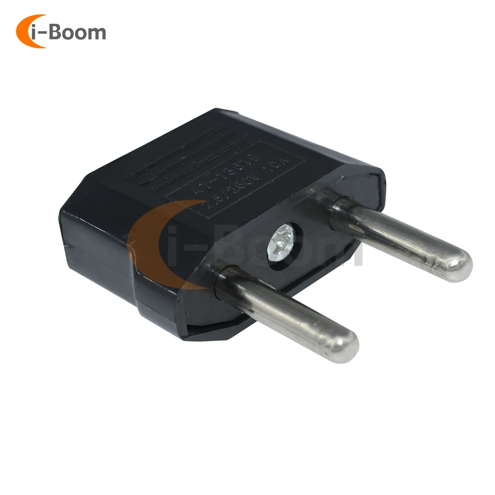 US Plug To EU Plug Power Adapter European Travel Plug C Plug Adapter