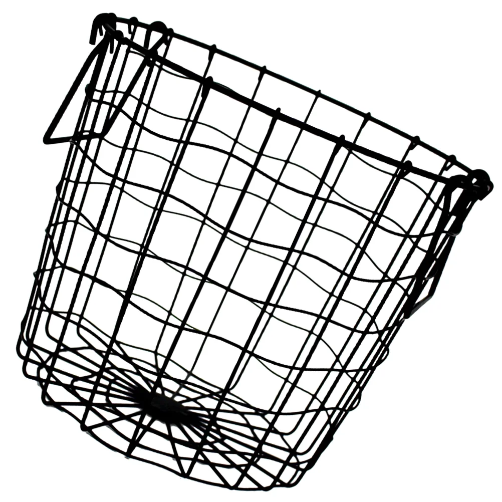 

Nordic Style Iron Mesh Woven Desktop Storage Basket Blanket Metal Laundry Dirty Clothes Holder Bedroom Hampers