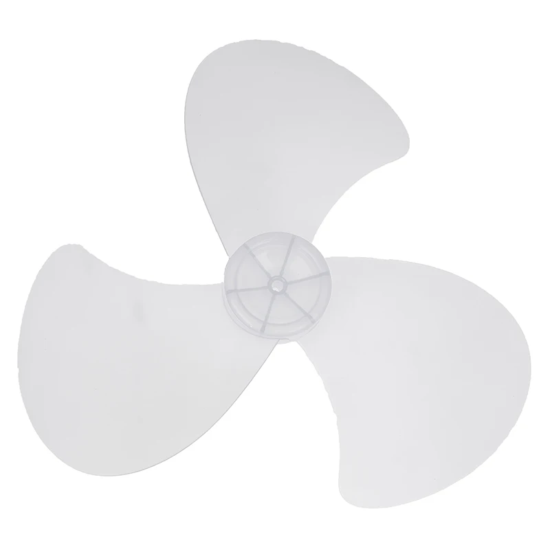 14Inch 3 Leaves Plastic Fan Blade Household Electric Fan Standing Pedestal Fan Table Fanner Blade With Nut Cover
