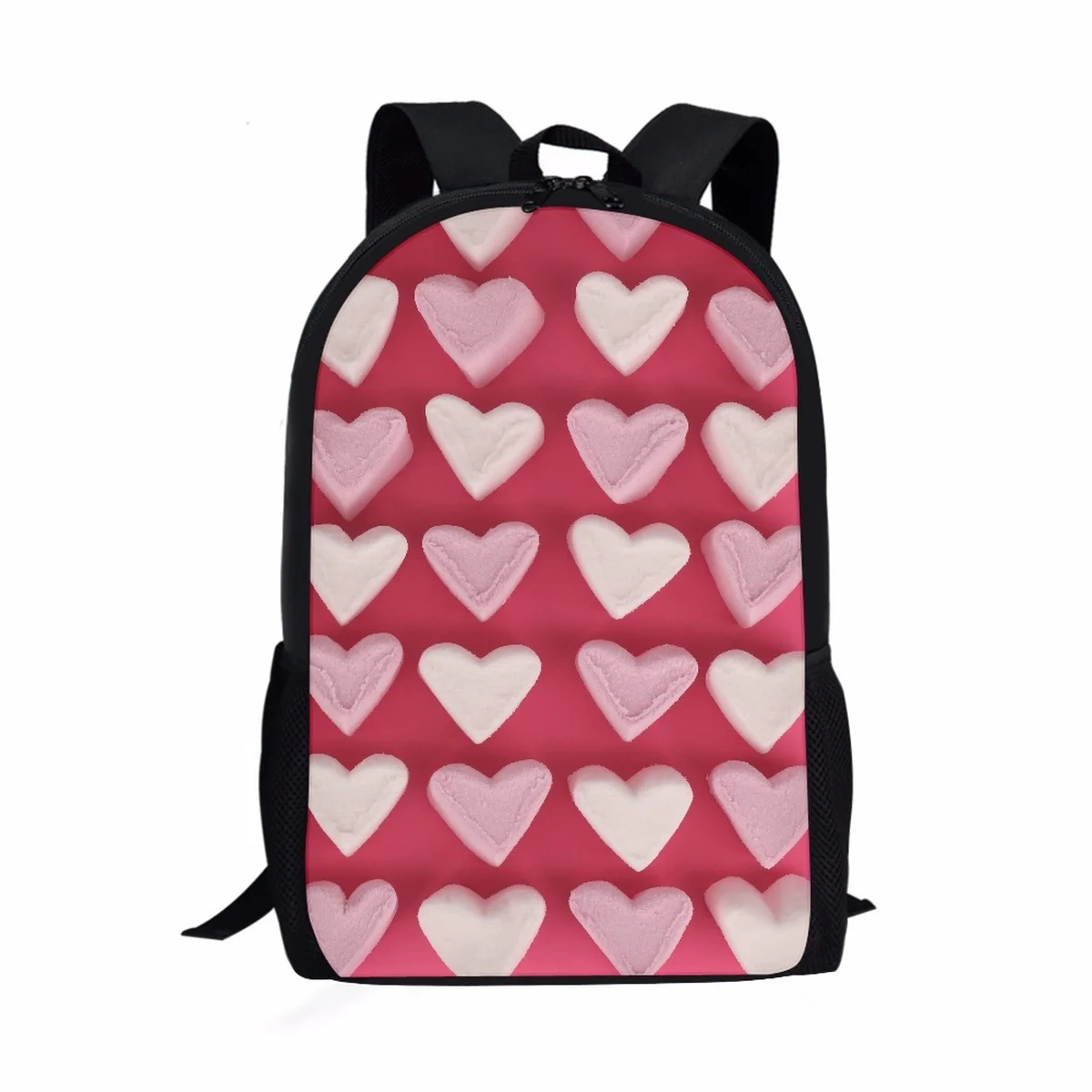 Moda clássica impressão 3d mochila feminina luz do ensino médio estudante sacos crianças saco estudante bookbag grande-capacidade portátil mochila