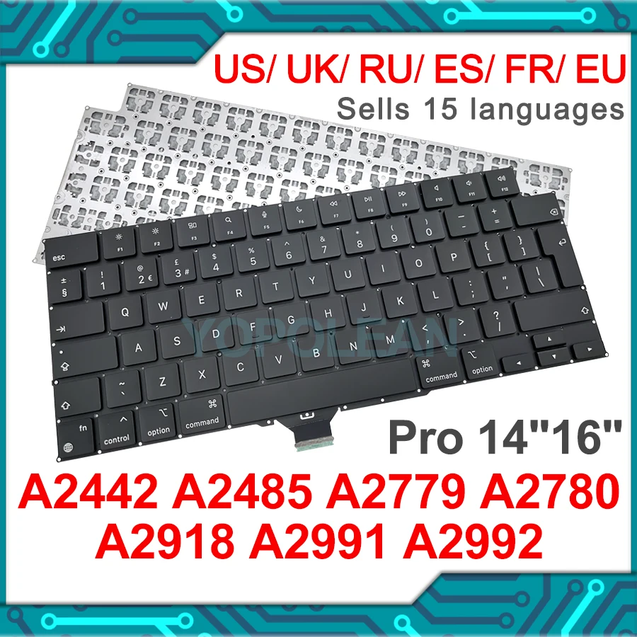 A2442 A2485 Keyboard Macbook Pro 14
