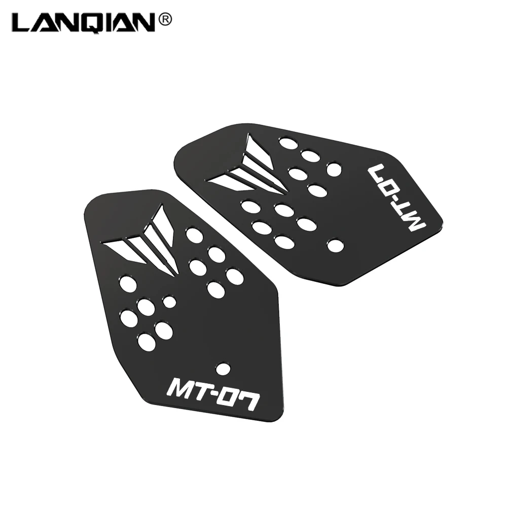 Motorcycle Accessories FootPeg Footrest Heel Plates Foot Rest Pegs Pedal Guard Extension FOR YAMAHA MT07 XSR700 FZ07 2014-2024 - view 6