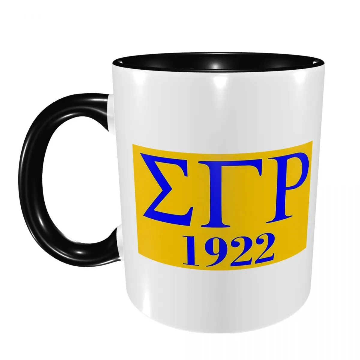 Sigma Gamma Rho 1922 Mug Funny Ceramic Coffee Cups Tea Mugs Milk Cup Drinkware Gifts for Woman Man