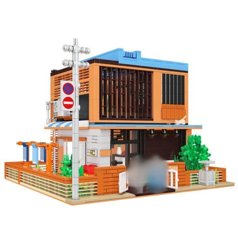 Creatieve Expert Modulaire Gebouwen Stad Straatbeeld Moc Coffeeshop Huis Model Bouwstenen Puzzel Speelgoed Voor Kinderen Cadeau