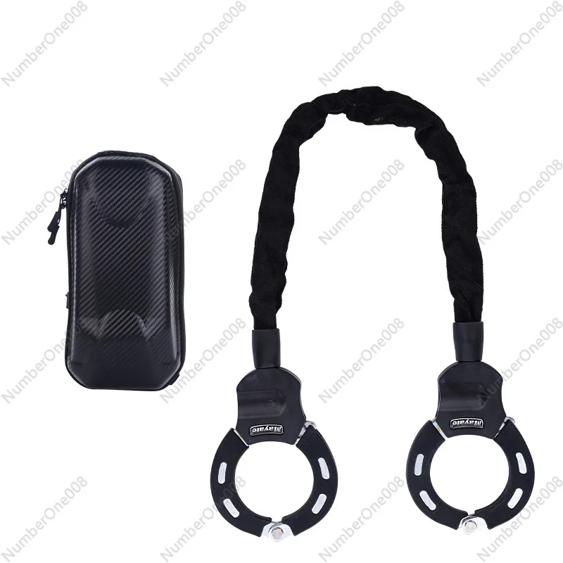 

MAYATE мотоциклетный замок для цепи, тканевый замок для велосипеда, противоугонный замок, цепь с круглой головкой и медным сердечником