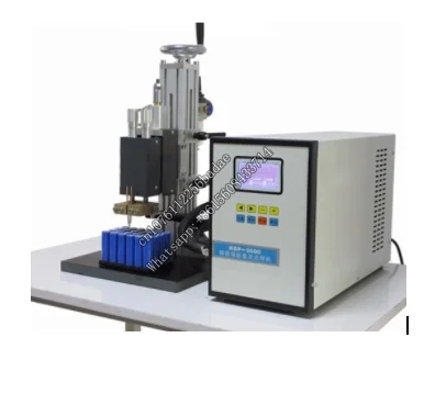 TMAX brand li ion Battery Pneumatic DC Tab Spot Welder Welding Machine with Continuous  Mode for 18650 Cells