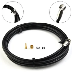 Bike Bicycle Brake Hose Kit Rubber 2m Cable Line Tube Oil Needle Olive For MAGURA FOR 5MM BANJO CONNECTER AT CALIPER END