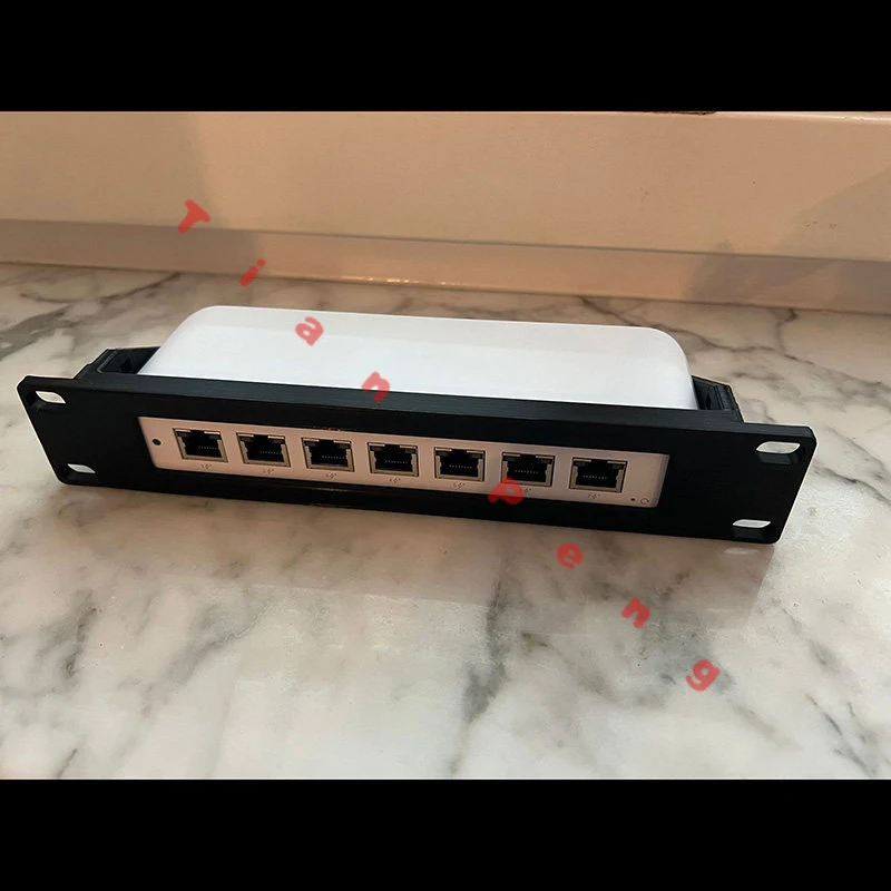 

Новый кронштейн для монтажа в 1U-стойку для коммутатора Ubiquiti Unifi USW Ultra 60W, конвертируемый комплект для монтажа в 10- и 19-дюймовые стойки, настраиваемый