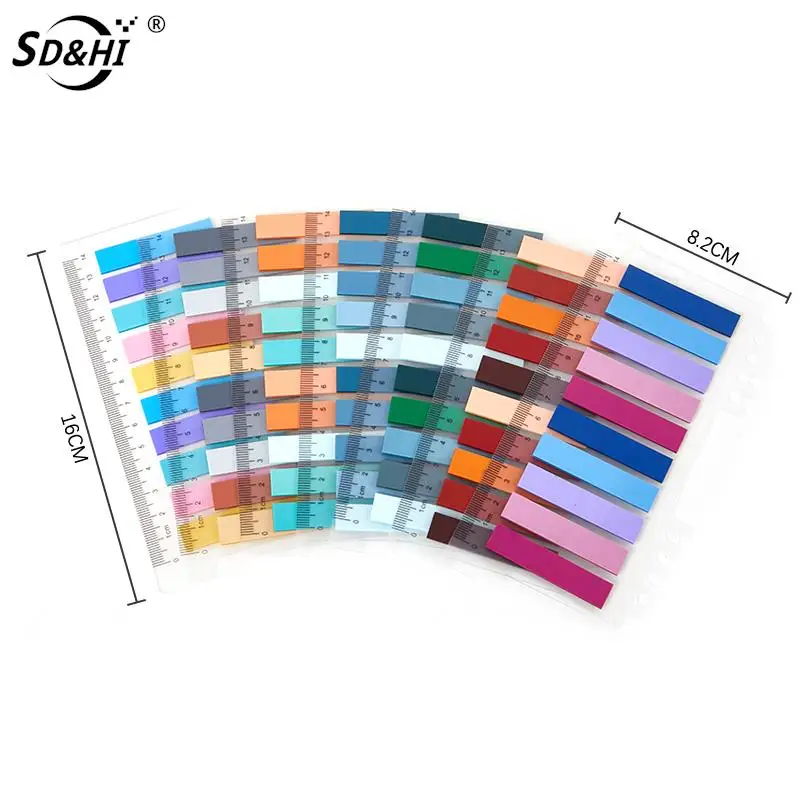 Transparent Sticky Notes Page Markers Book Tabs Index Sticky Notes Bookmark Marker Sticker Office School Stationery Supplies