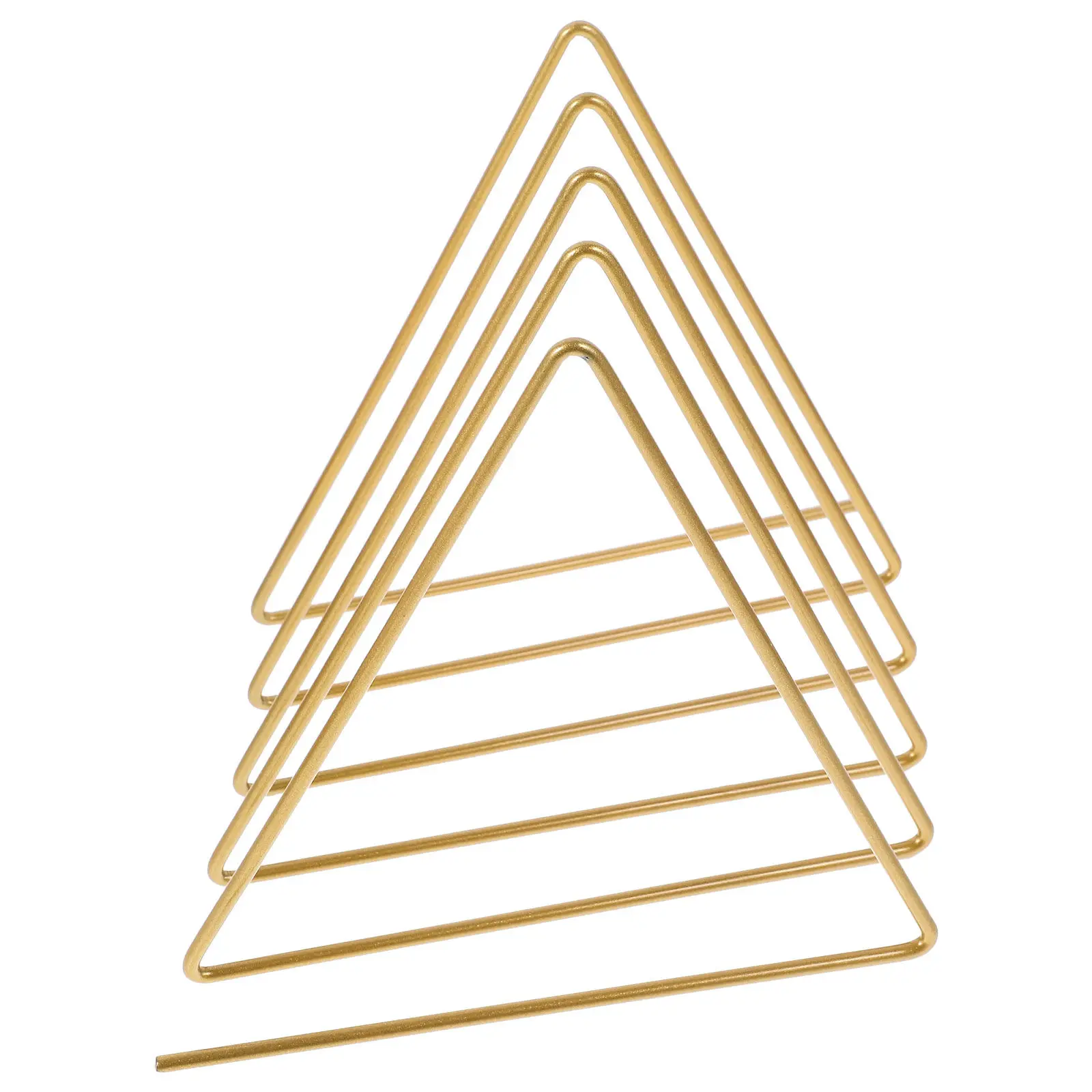 

Металлическая подставка для книг в форме треугольника, отдельно стоящая настольная подставка для книг для дома, офиса, класса, библиотеки, хранения виниловых пластинок