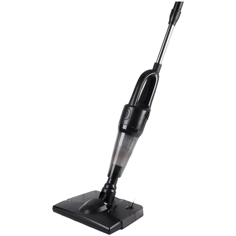 Black Cordless Vacuum Cleaner Easy To Carry Vacuum Cordless Vacuum Built-in Battery Flat Nozzles Included Extended Hoses