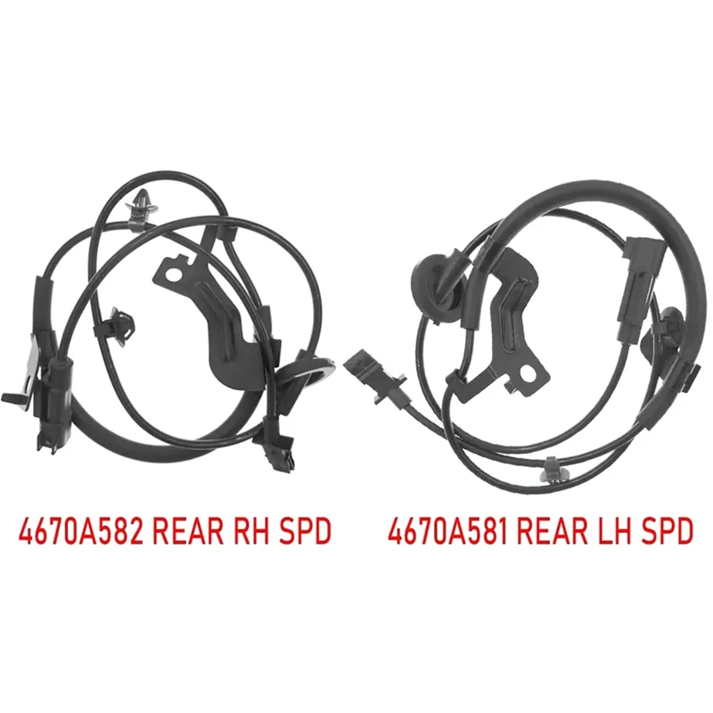 4670A581 4670A582 Rear Left&Right ABS Wheel Speed Sensor for Mitsubishi ASX Outlander II Lancer 2.4L