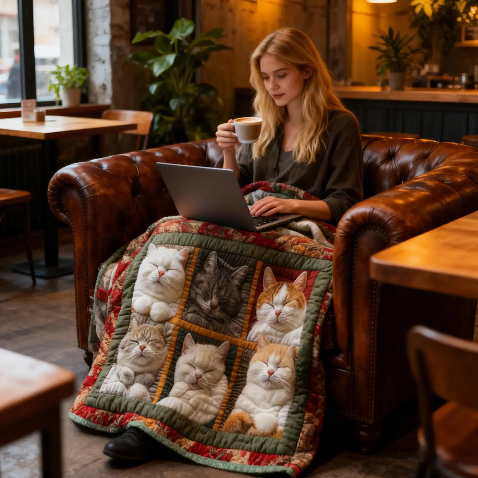 

Очаровательное теплое фланелевое одеяло с рисунком кота, утолщенное одеяло для дивана, дивана, гостиной, кухни, спальни, стула