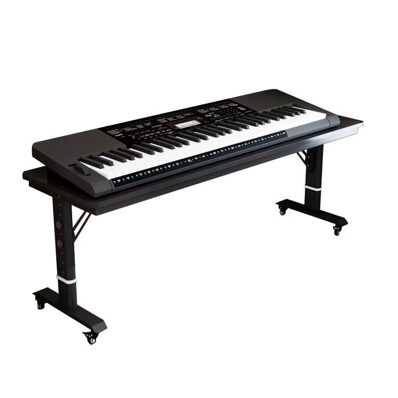 Electronic piano table Home piano frame Push-pull workbench