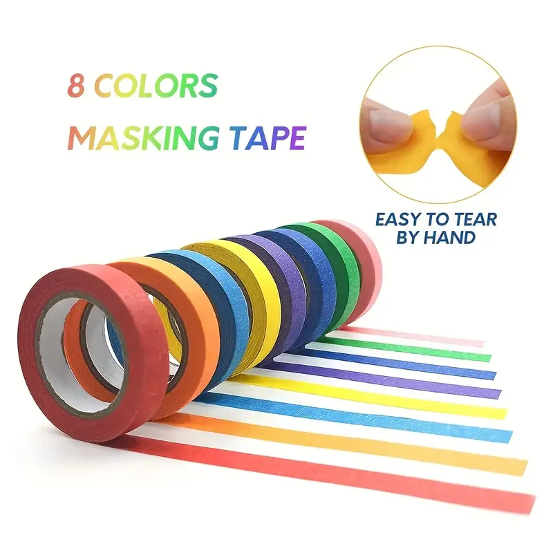 fita-adesiva-para-pintores-10-unidades-fita-adesiva-colorida-arco-iris-fita-de-papel-para-artesanato-etiquetagem-artesanato-varias-cores-disponiveis