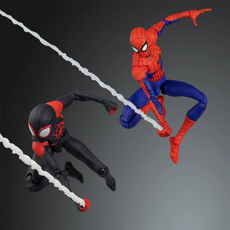 Sv Action Spider Across the Spider-Verse Figur Spider Gwen Stacy Miles Morales Actionfiguren Peter Parker Modell Spielzeug – Detail 39