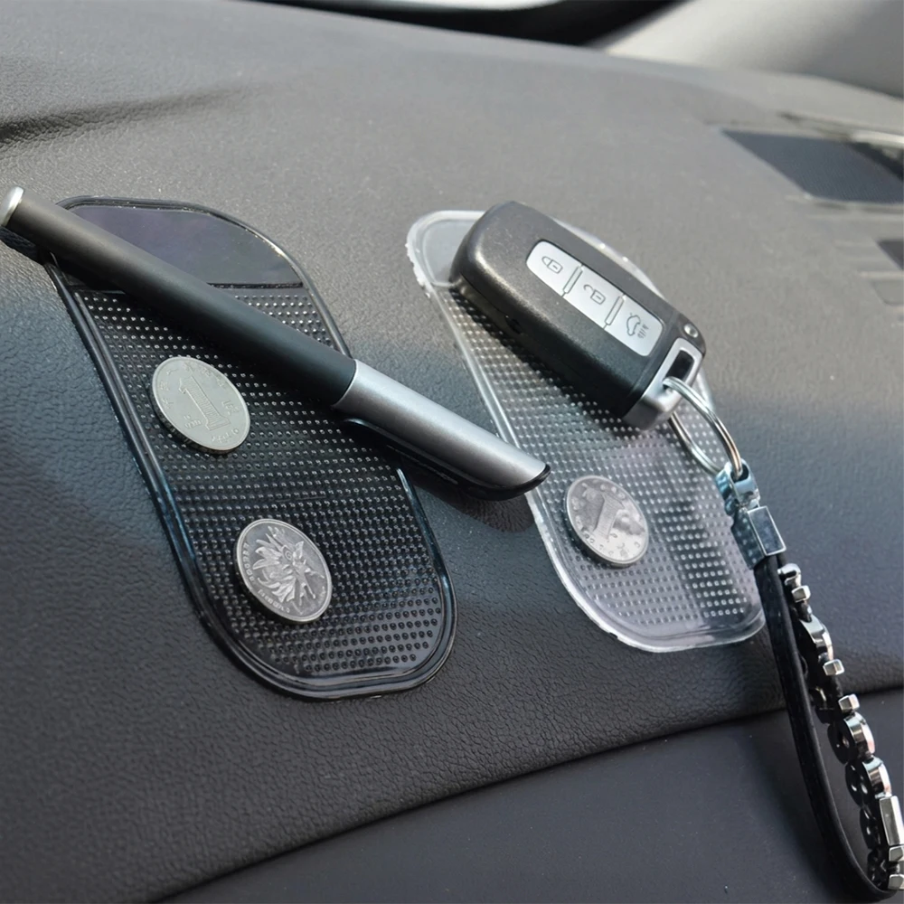 Car Dashboard Anti-Slip Mat, Super Sticky Magic Non Slip Pad, Automobile Interior Holder for Mobile Phone Key Auto Accessories