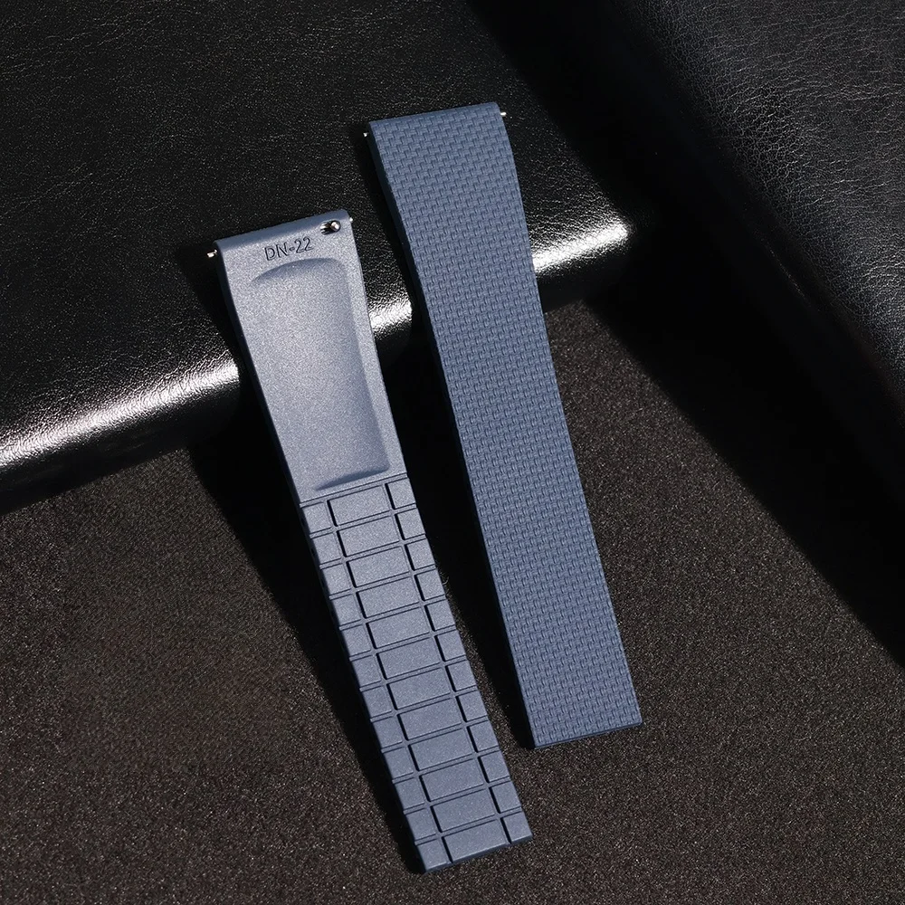 새로운 디자인 CTS FKM 러버 시계 스트랩 20mm - Suede Strap Watch 리뷰 및 가격