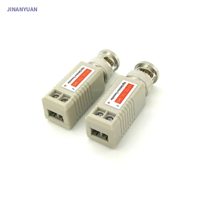 202E passive twisted pair transmitter filtering anti-interference video transmission BNC head to coaxial network HD