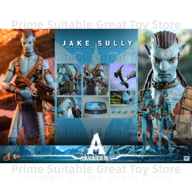 【Disponibile】Hottoys HT 1/6 MMS683 MMS684 Jake Sully Avatar The Way Of Water Figura Da Collezione Regalo E Collezione-image