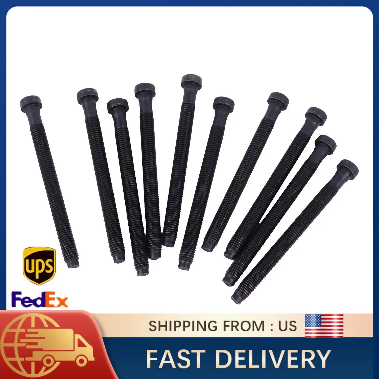 

Комплект болтов головки блока цилиндров для VW Audi Skoda Seat 1,6 2,0 TDI Diesel Engine OE WHT002131, детали болтов головки двигателя