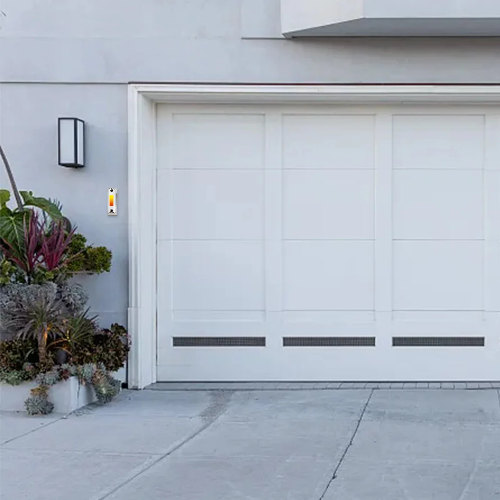 1PCS Wired Doorbell Button With LED Light, Replacement Of Doorbell Ring Button, Wall Mounted Door Opener Switch