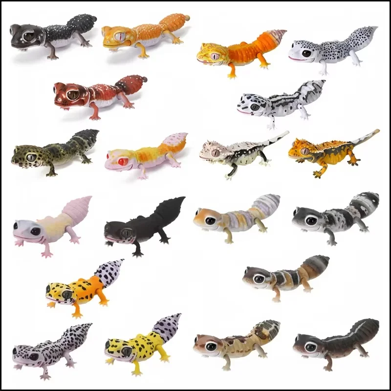 Nieuwe Originele Bandai Mk Ei Biologische Kaart Actie Figuregecko Hagedis Blauwe Tong Skink Beweegbare Dier Action Figure Model Kid Speelgoed