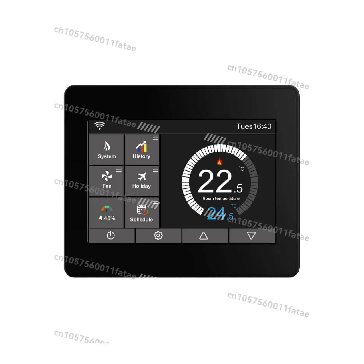 

Intelligent Thermostat Heater Adjustable Temperate Touch Screen Thermostat