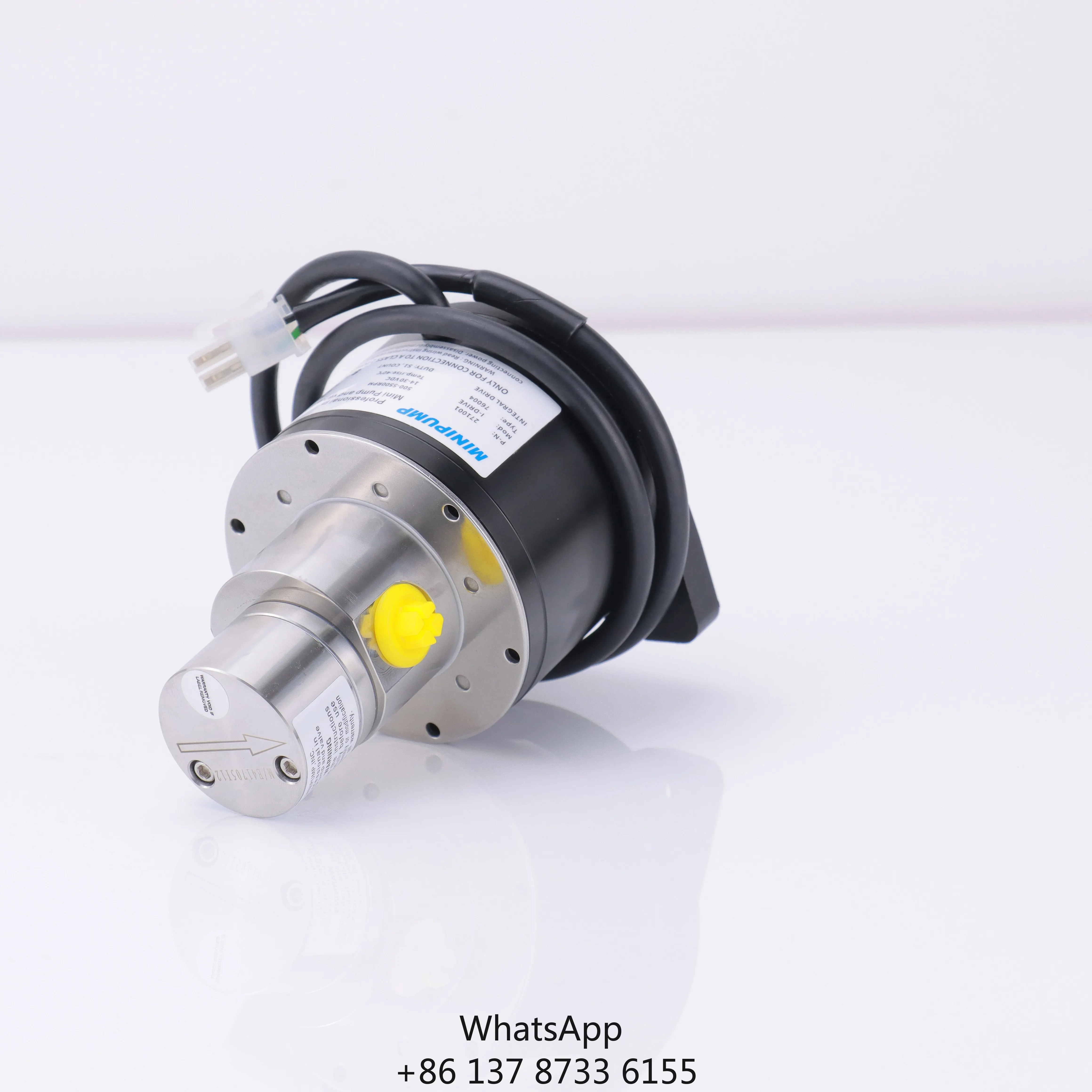 316L Stainless Steel Leakproof Metering Pump Micro Magnetic Gear Pump Water DC24v Brushless Integrated Motor For Coffee Machine