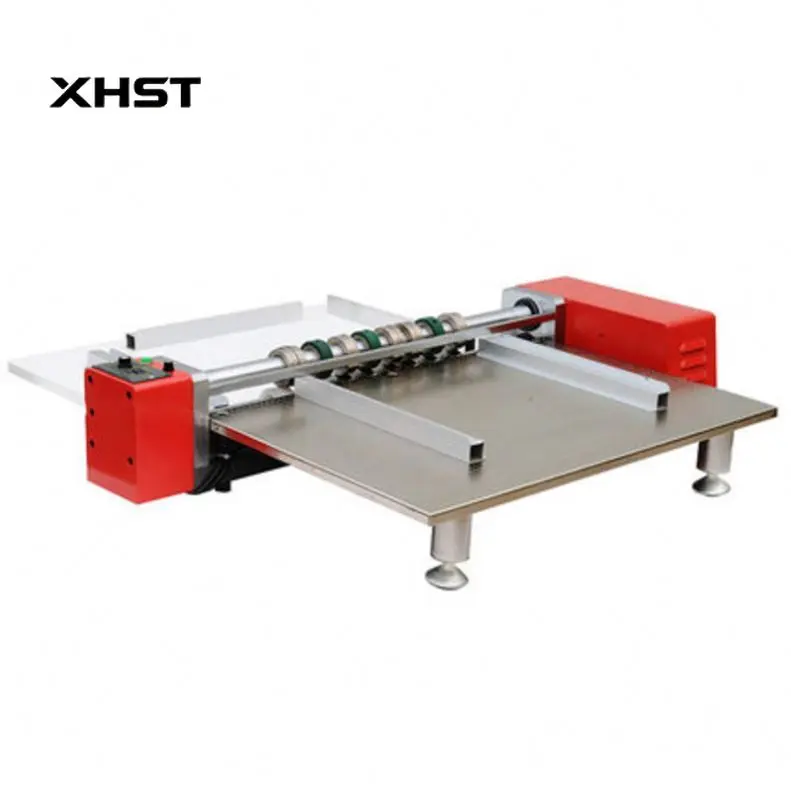 ST-650 High Efficiency Electric Max Creasing Width 650mm Paper Creasing Machine for Cardboard Paper Processing