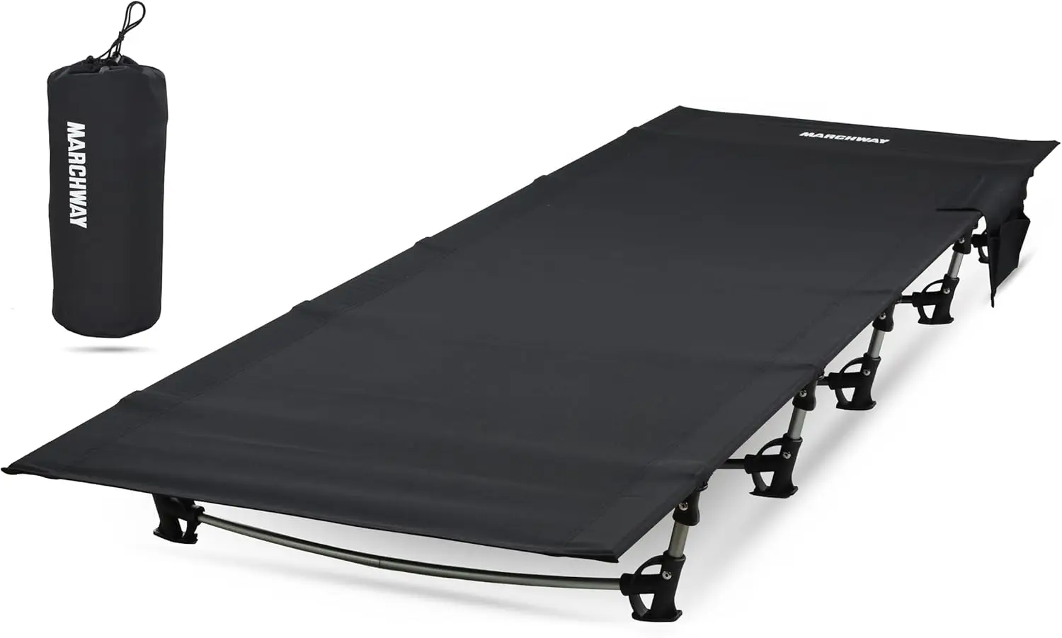 

Ultralight Folding Camping Cot Bed, Portable Compact for Outdoor Travel Hiking Backpacking