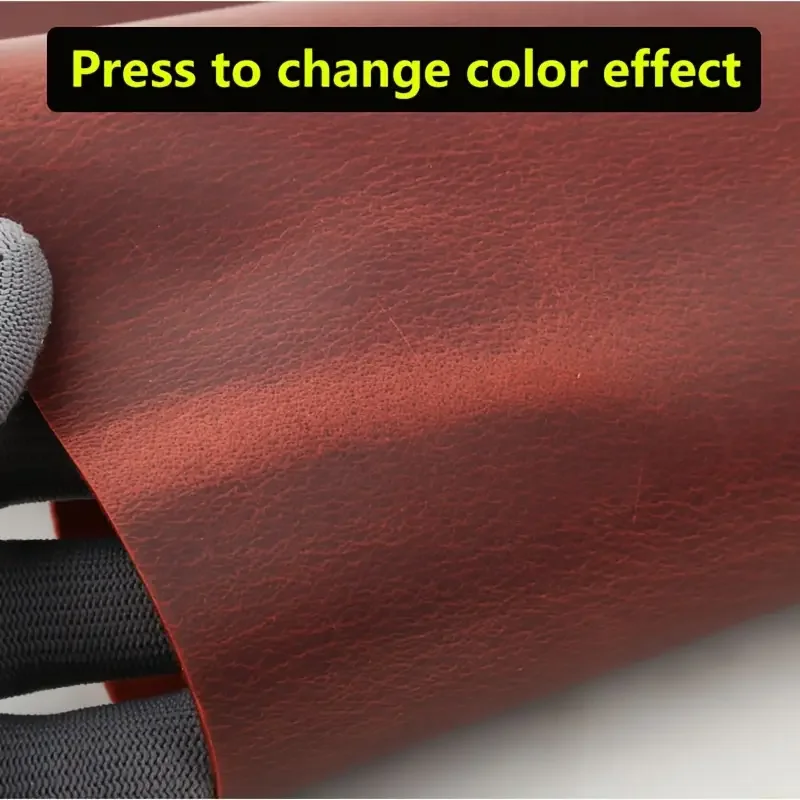 Wine red Crazy Horse leather, genuine leather, first-layer cowhide, 2.0mm thickness, handmade leather craft DIY leather material