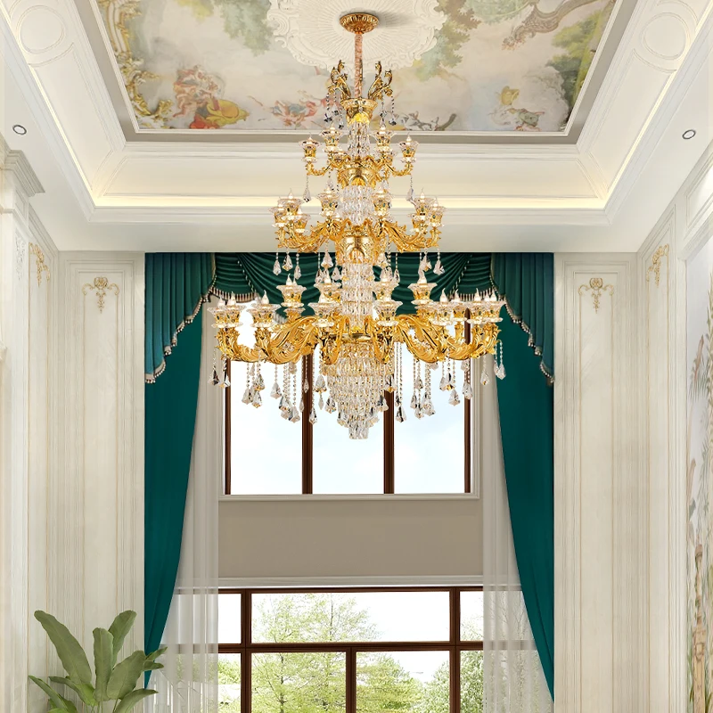 European Style Royal Diam.160 cm Crystal Chandeliers Manufacturer Chandelier Luxury Modern