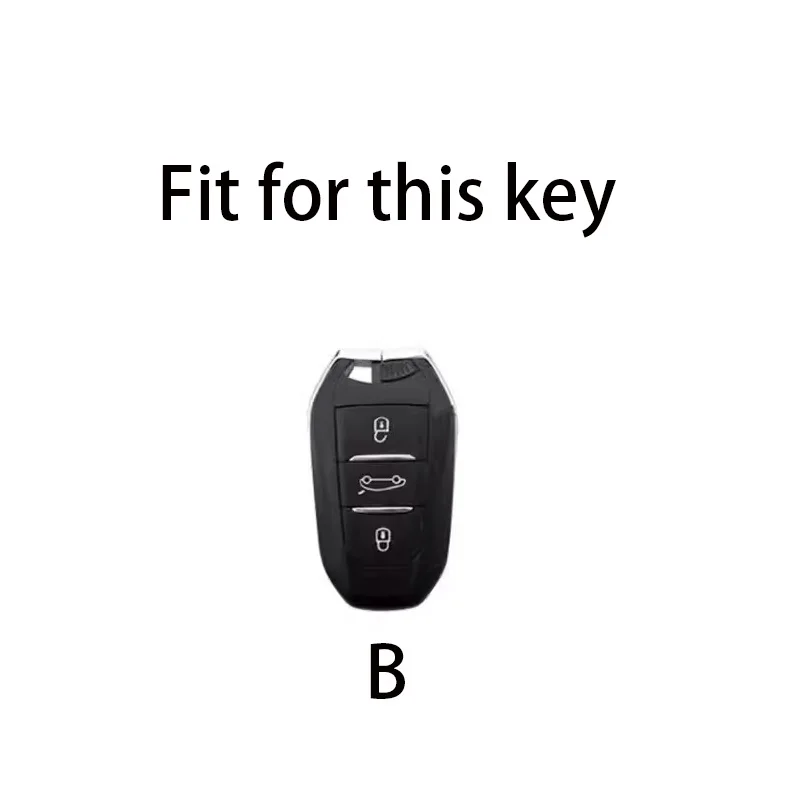 TPU Car Remote Key Case Cover Shell For Peugeot 2008 3008 4008 5008 308 408 508 Citroen C1 C2 C4 C6 C3-XR Picasso Grand DS3 DS5