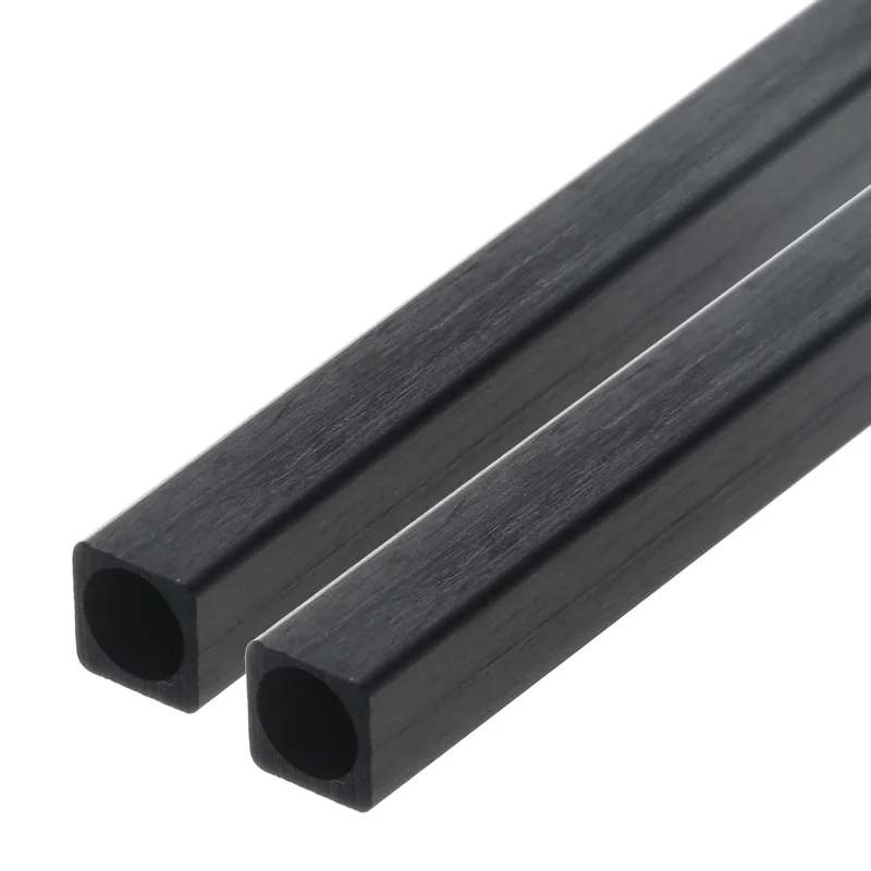 1/2/3 Stück Kohlefaser-Vierkantrohr Außendurchmesser 2mm 3mm 4mm 5mm 6mm 8mm 10mm Länge x 500mm – Detail 3