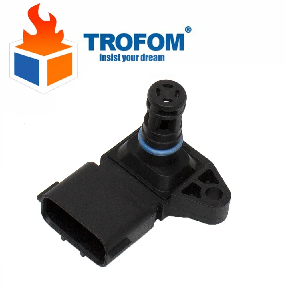 4 BAR MAP Manifold Pressure Sensor for Peugeot KIA citroen hyundai 80018383 5WK96841 5WY2833A 2045431  use CNG engine