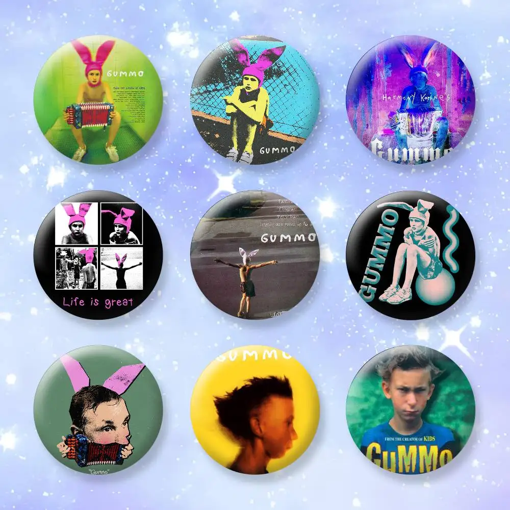 

classic movie Gummo Brooches Cartoon Badge Pins Backpack Hat Accessories Friend Gift