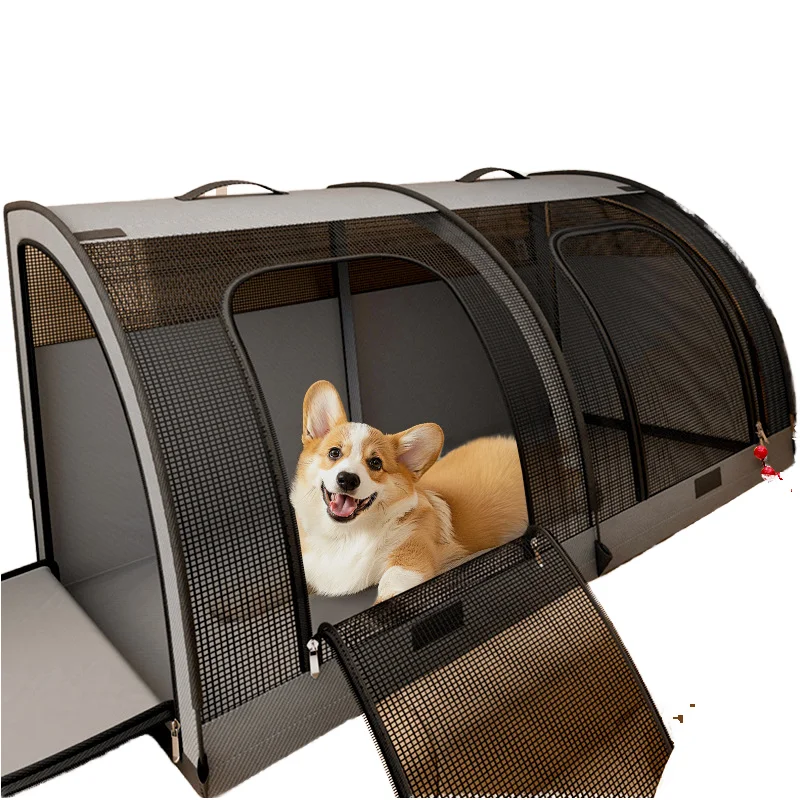 

Cross-border universal four-season small and medium-sized dog environmental protection cloth solid square waterproof safety seat