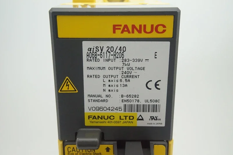 Brand New Fanuc Servo Drive A06B-6117-H206 Amplifier Module For CNC Machine