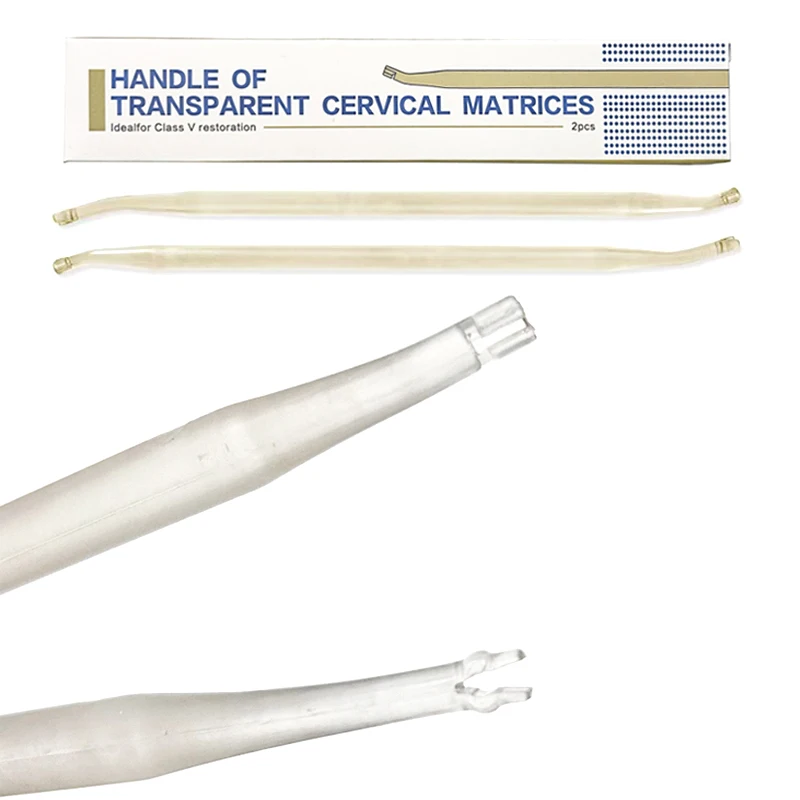 102Pcs/Set Dental Matrix Blue Transparent Cervical Matrices Matrix Bands For Composite Gingival Dentist Filling Materials Tools view 6