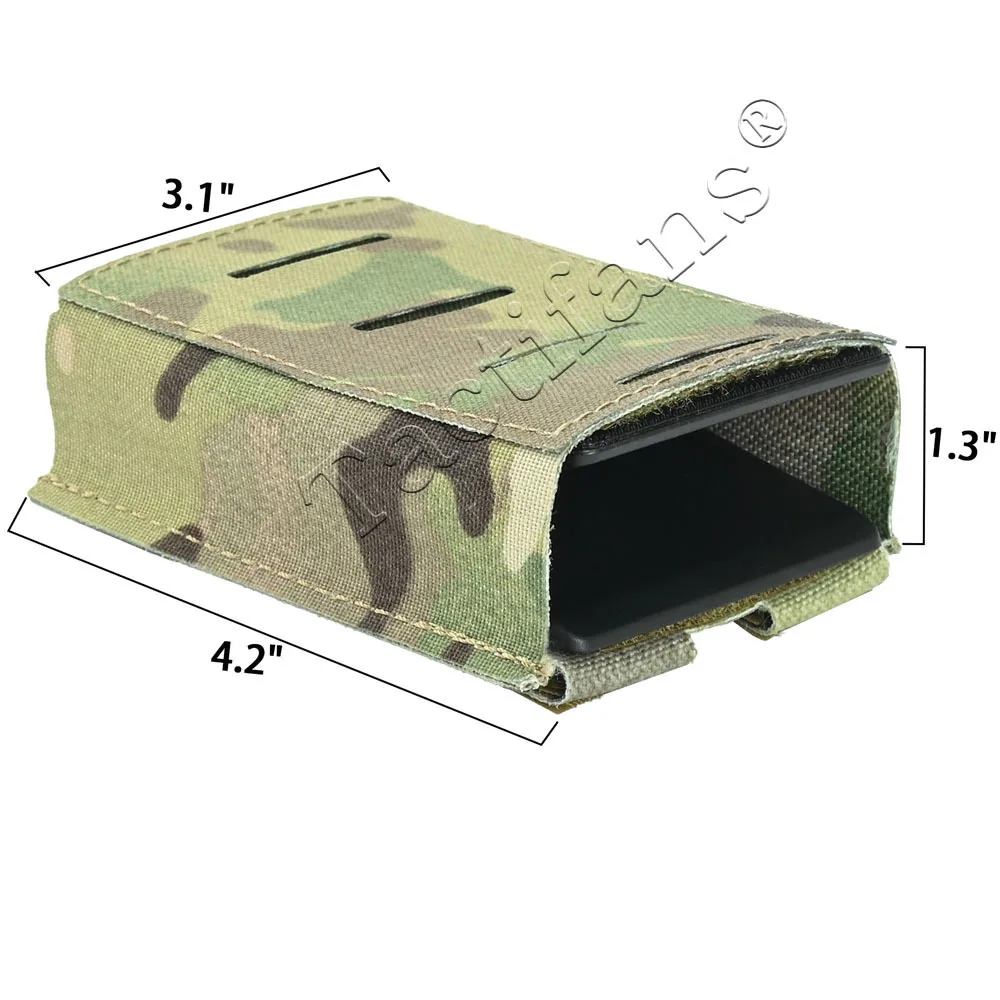 Single Mag Pouch 5.56 Magazine Pouch Belt Loops Molle Quick Release Magazine Pouch Wedge Insert for Tactical Belt