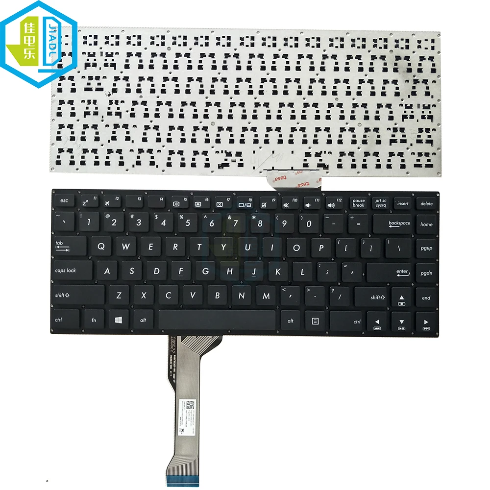 New Latin US English Keyboard Replacement keyboards For ASUS E402 E402MA E402SA E402S E402N E403 E403SA 0KNL0-4121US00 4120LA00