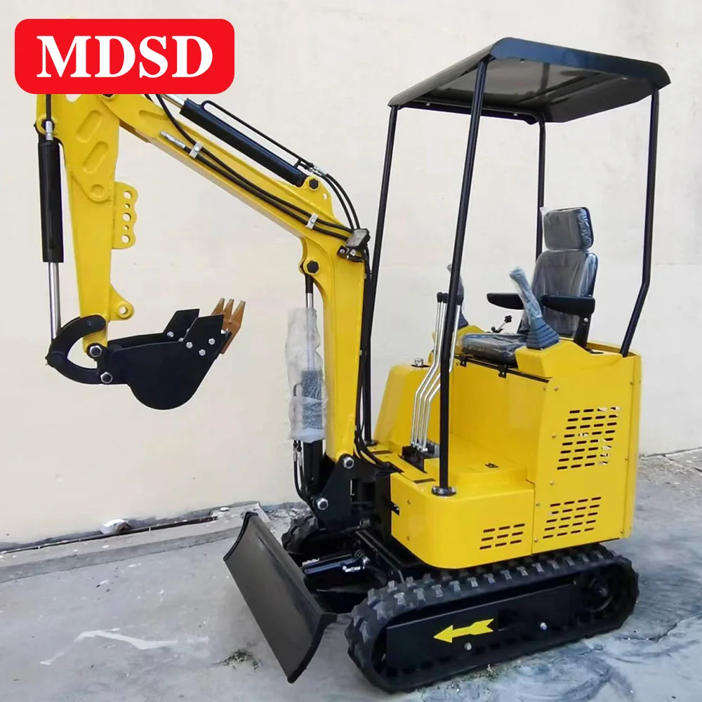 حفار صغير قابل للتخصيص الأكثر مبيعًا لمزرعة الحديقة 0.8-2 طن حفارة صغيرة مجنزرة EPA/EURO 5 حفار صغير عالي الجودة