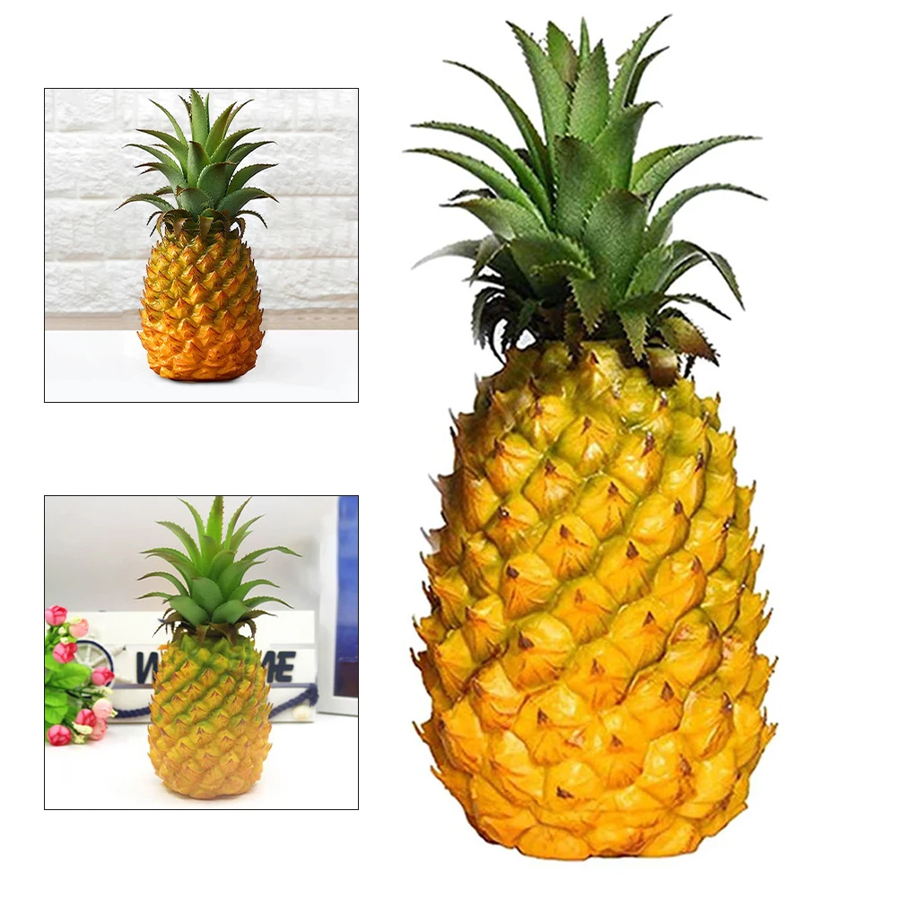 Features Artificial Pineapple Convenience Lifelike Appearance Perfect Realistic Design Convenience Decoration Tropical Charm