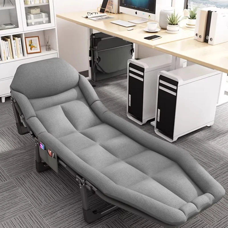 

Складная кровать для взрослых для дома, офиса, отдыха и ухода, портативная раскладушка с толстым матрасом, легко хранить для путешествий, кемпинга