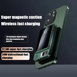 22.5W Wireless Magnetic Power Bank 10000mAh Fast Charging Portable Charger Powerbanks Powerbanks for Magsafe Android iPhone13 14