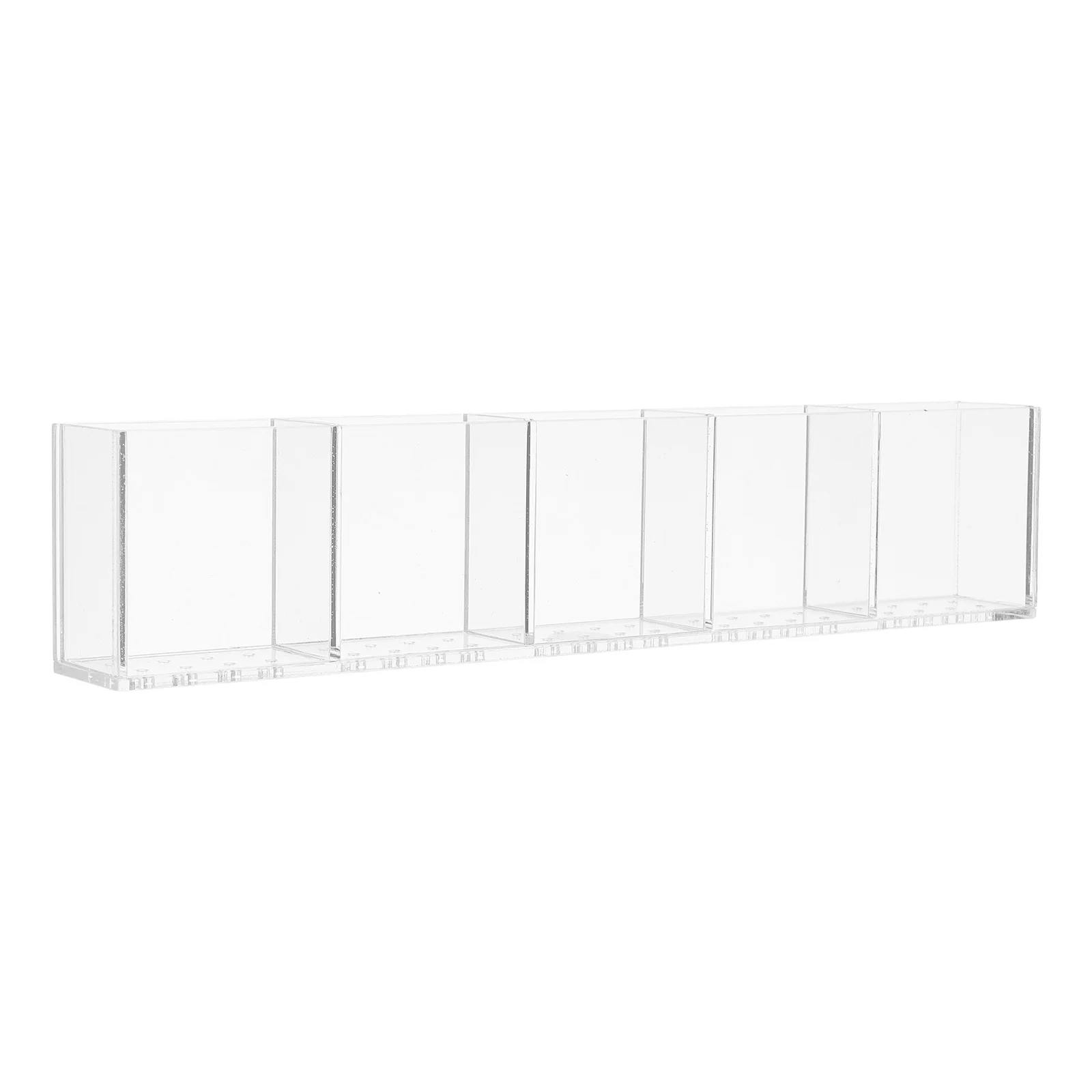 

Adhesive Straw Holder Cabinet Detachable Adjustable Height Acrylic Organizer Straw Storage Container Kitchen Cupboard